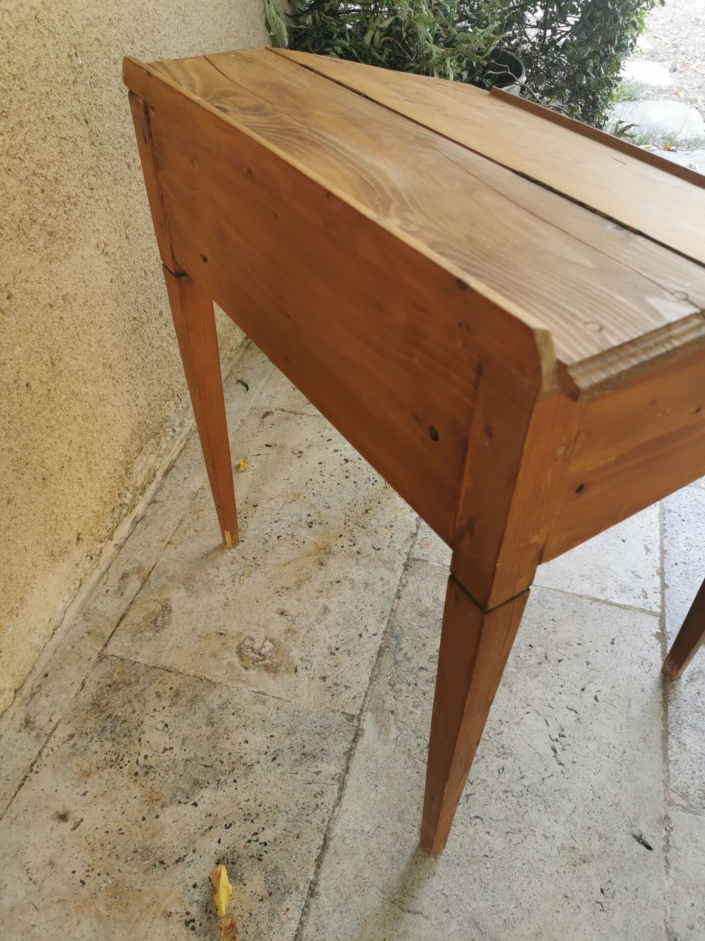 Wooden desk