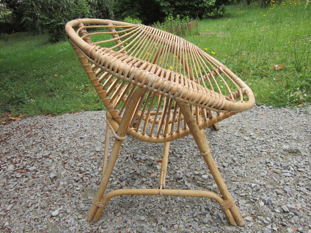 Fauteuil rotin