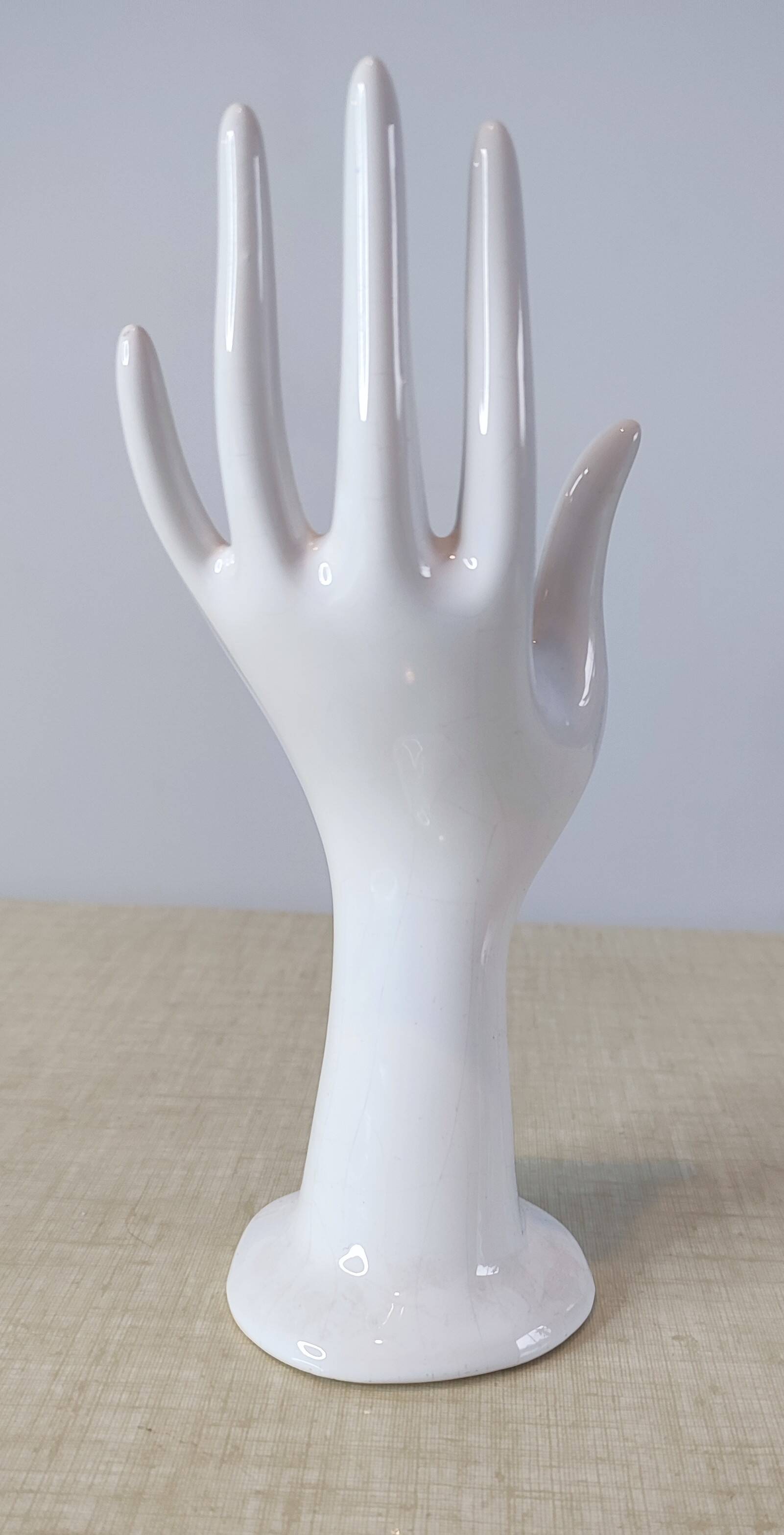Main baguier et soliflore vintage