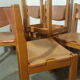 Serie de 6 chaises 70