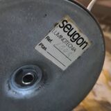 lampe  acier  peint  1960 a 70   bon etat  31x18  electrique d origine