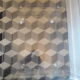 Table basse David Lange sur roulettes plexiglas