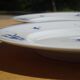 Dessert service, 13 pieces in Limoges porcelain, Bernardaud