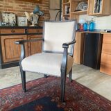 Directory armchair in terry cloth