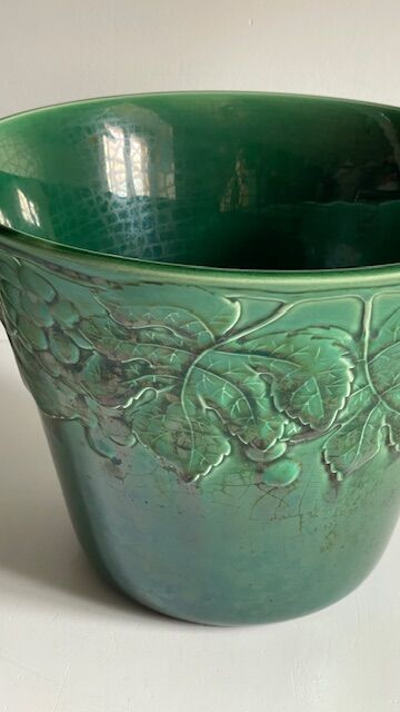 Cache-POT Barbotine GIEN Vintage