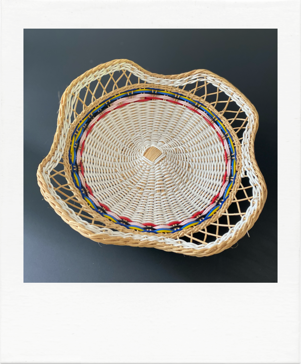 Fiber braided basket