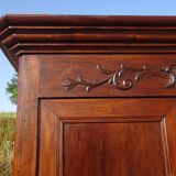 Louis Philippe style walnut wardrobe