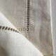 Linen pillowcase to old days