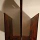 Vintage magazine holder tortoiseshell style & golden brass. Italy 1970