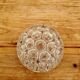 Pique fleurs en verre vintage