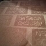 Armchair and footrest