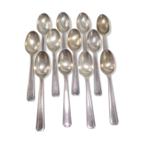 12 silver spoons