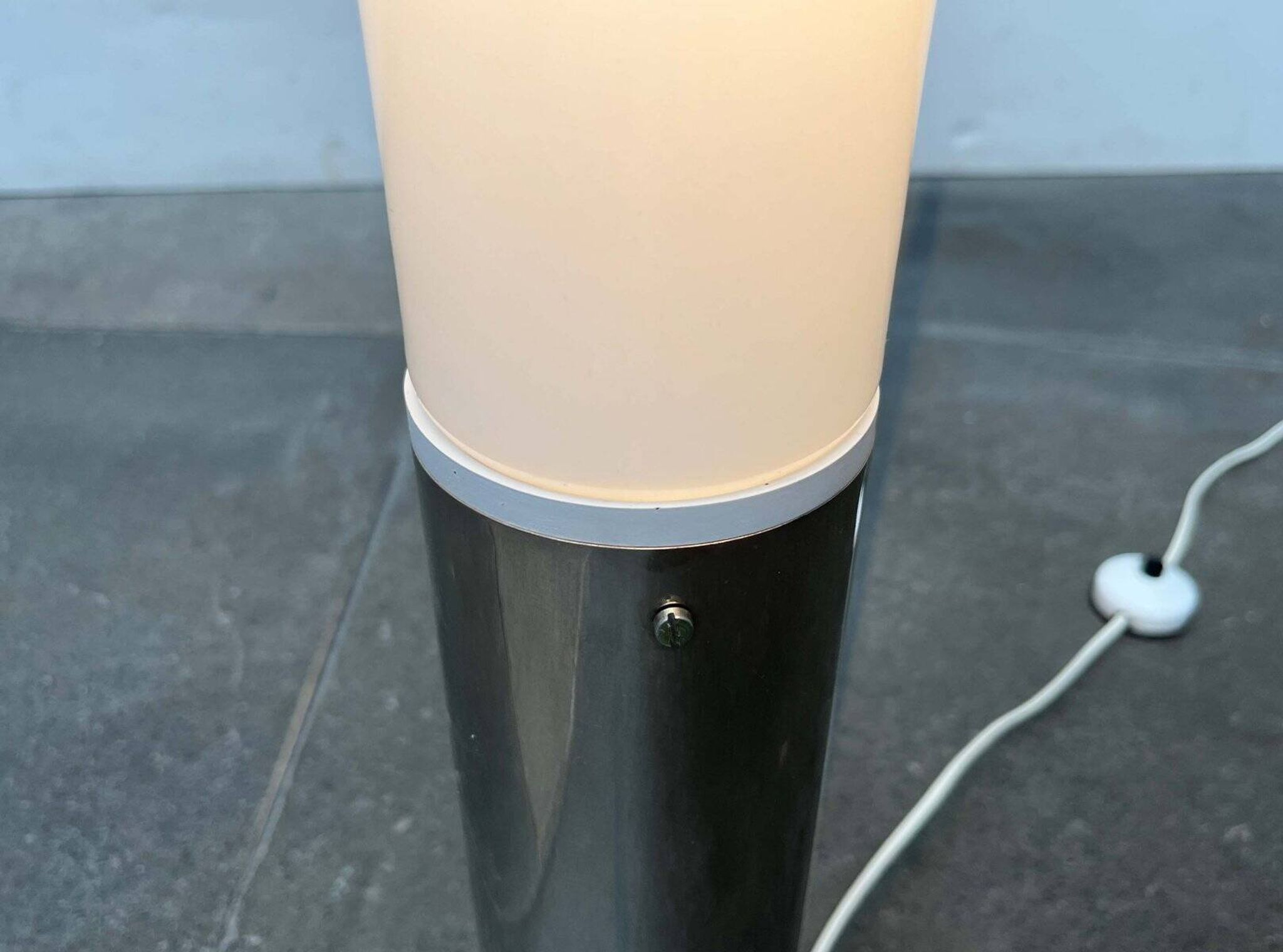 Swiss design floor lamp modern bulb mid-century space age by Temde, 1960s