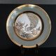 Chokin traditional Japanese art plate limited edition numbered (3472/7500) and signed.