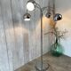 Lampadaire chromé vintage