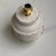 Paire de pieds de lampe 1980 art deco vintage