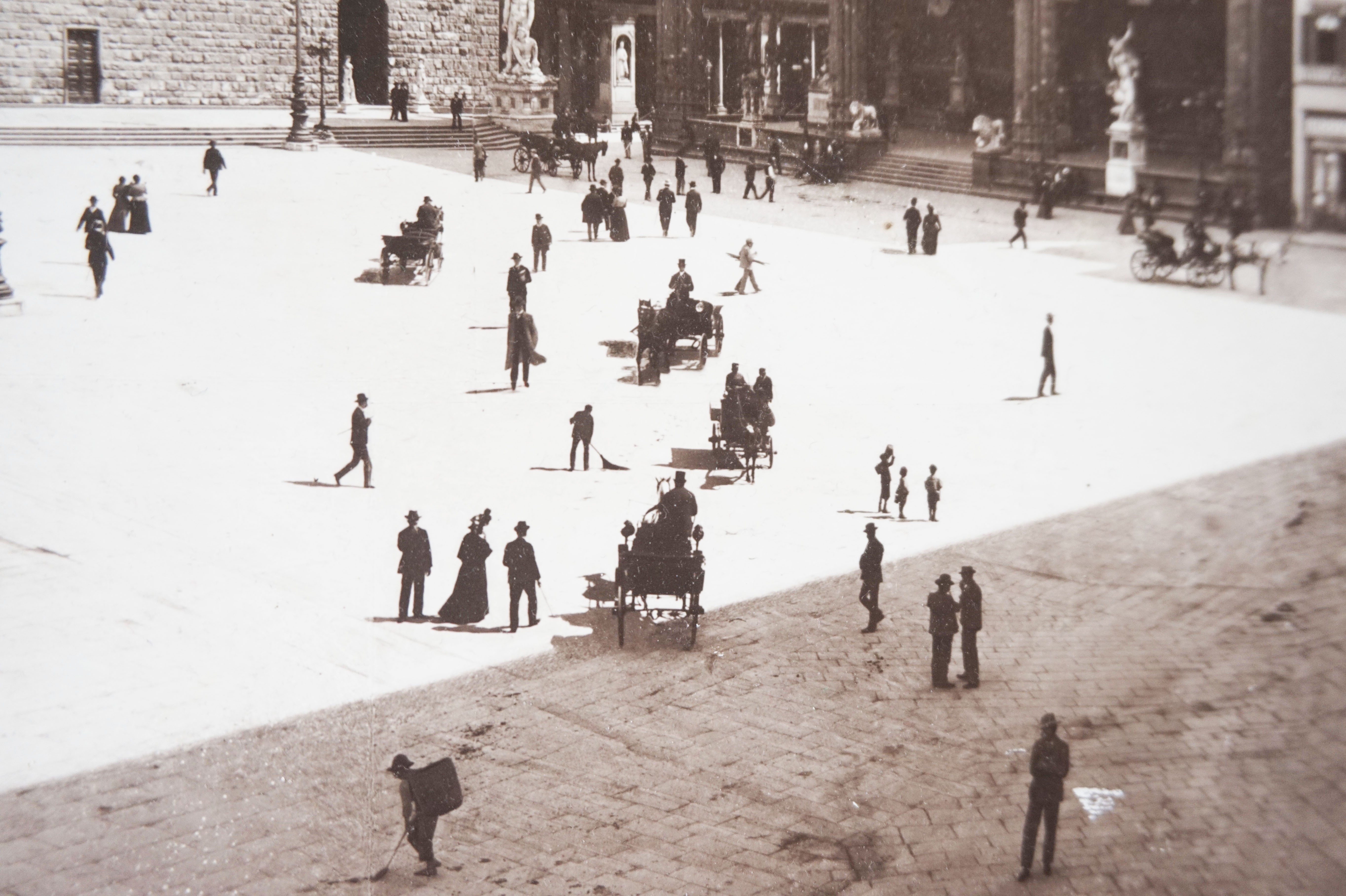 Photograph on wood panel - Florence Italy