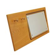 Cintre avec miroir, design danois, années 1980, production : Danemark
