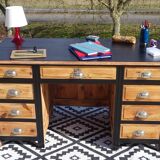 Restored pine desk