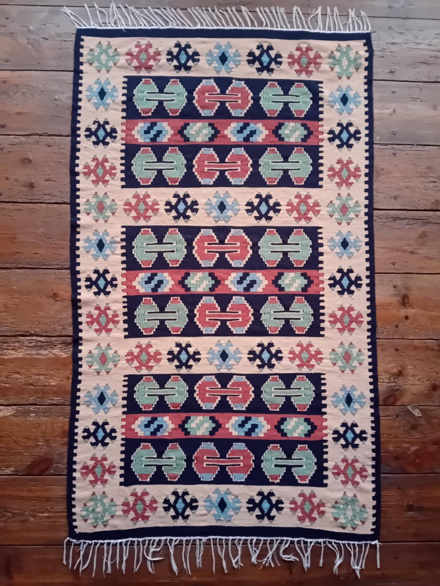 Handmade Afghan Kilim 150x90cm
