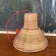 Suspension rotin vintage
