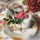 Vintage Porcelain Flower Picker Dove
