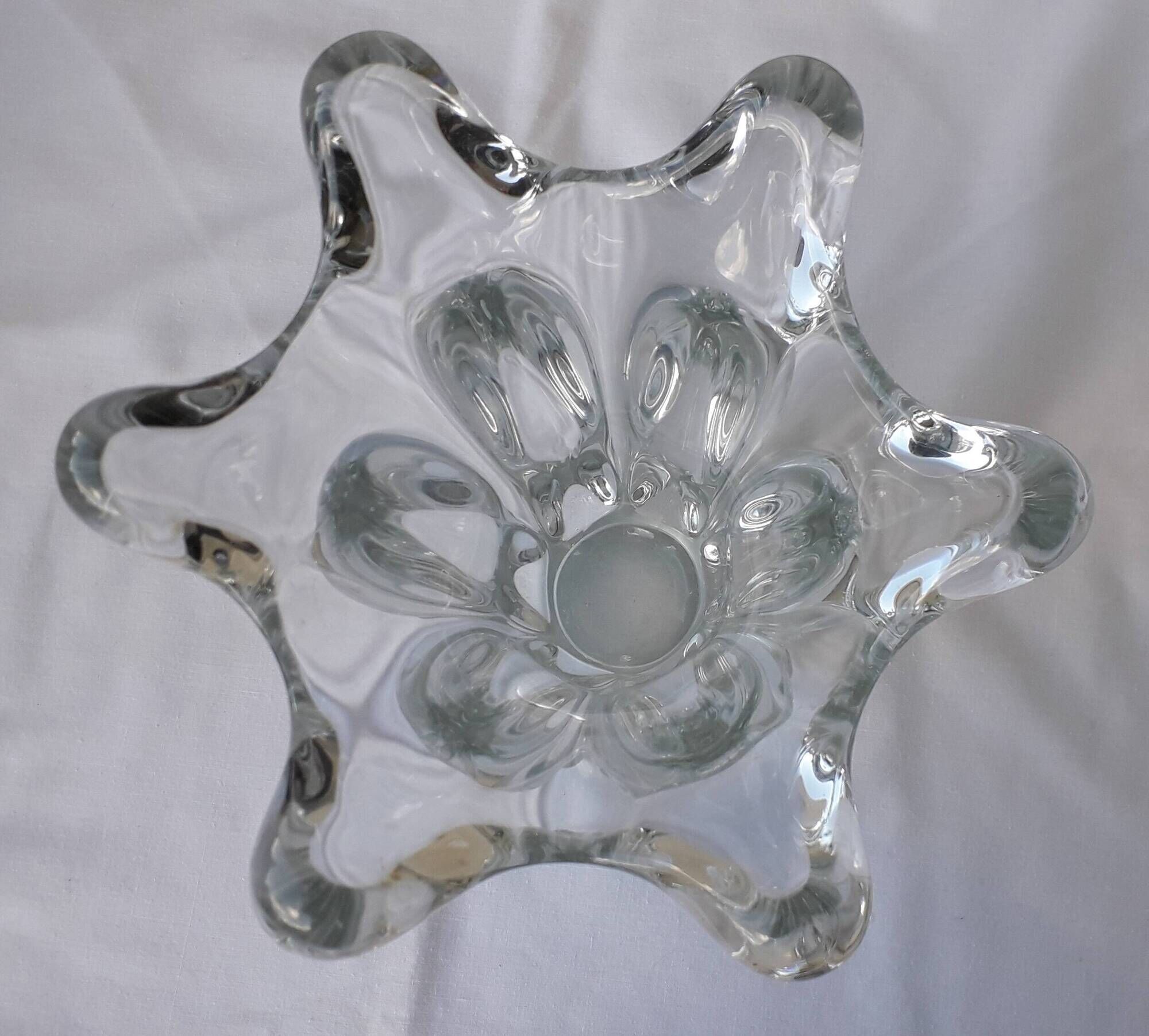 Vase en cristal de Vannes