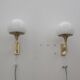Pair of wall sconces by Gaetano Sciolari 1970s