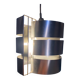 VINTAGE 1970 SPACE AGE BRUSHED ALUMINIUM LAMP/SUSPENSION MAX SAU