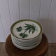 Set of 11 plates