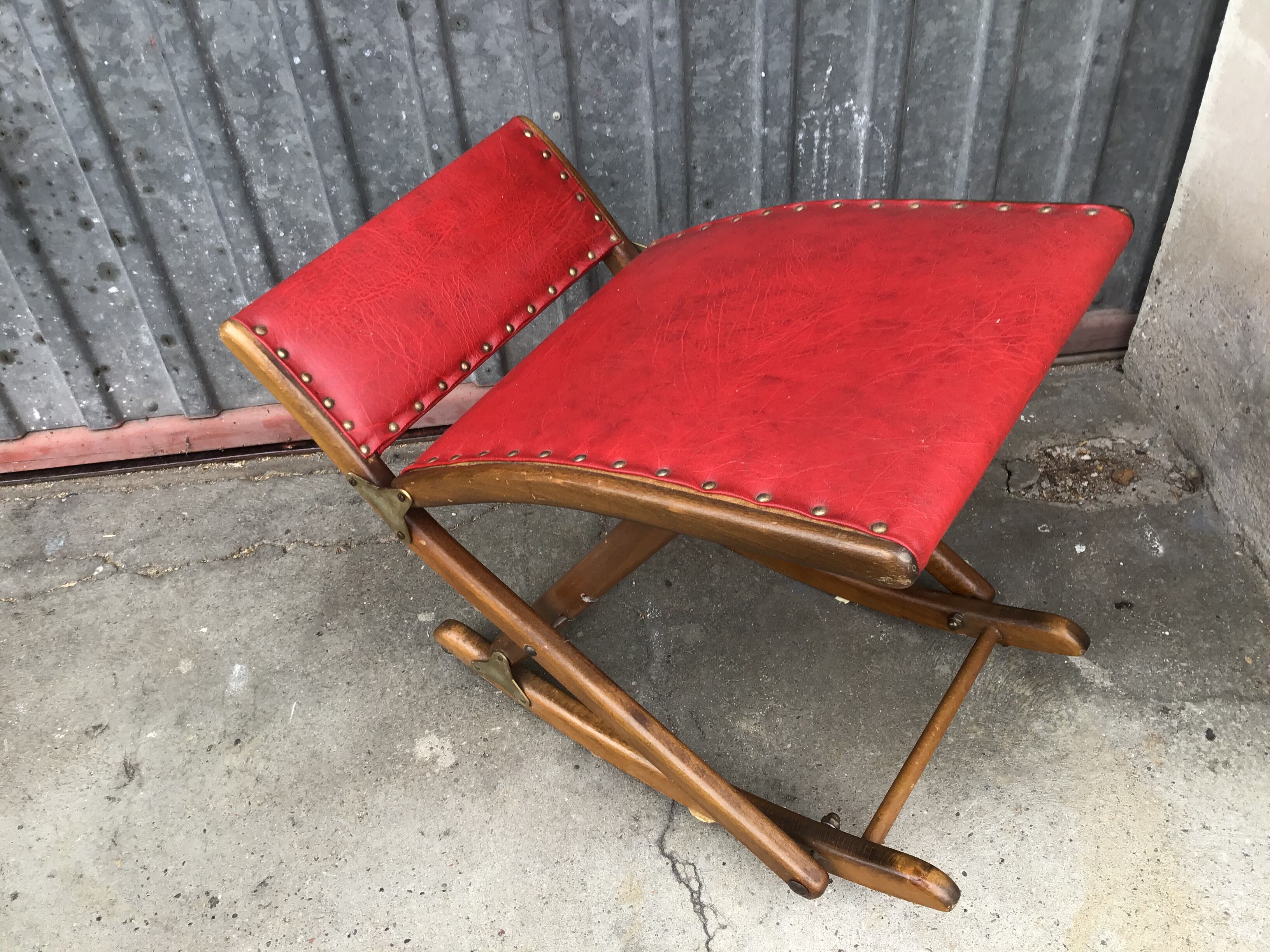 Vintage foot rest