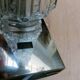 Pair of chrome Space Age wall lights