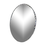 Beveled oval mirror 60x44cm