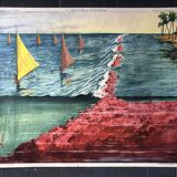 Ancient pedagogical poster