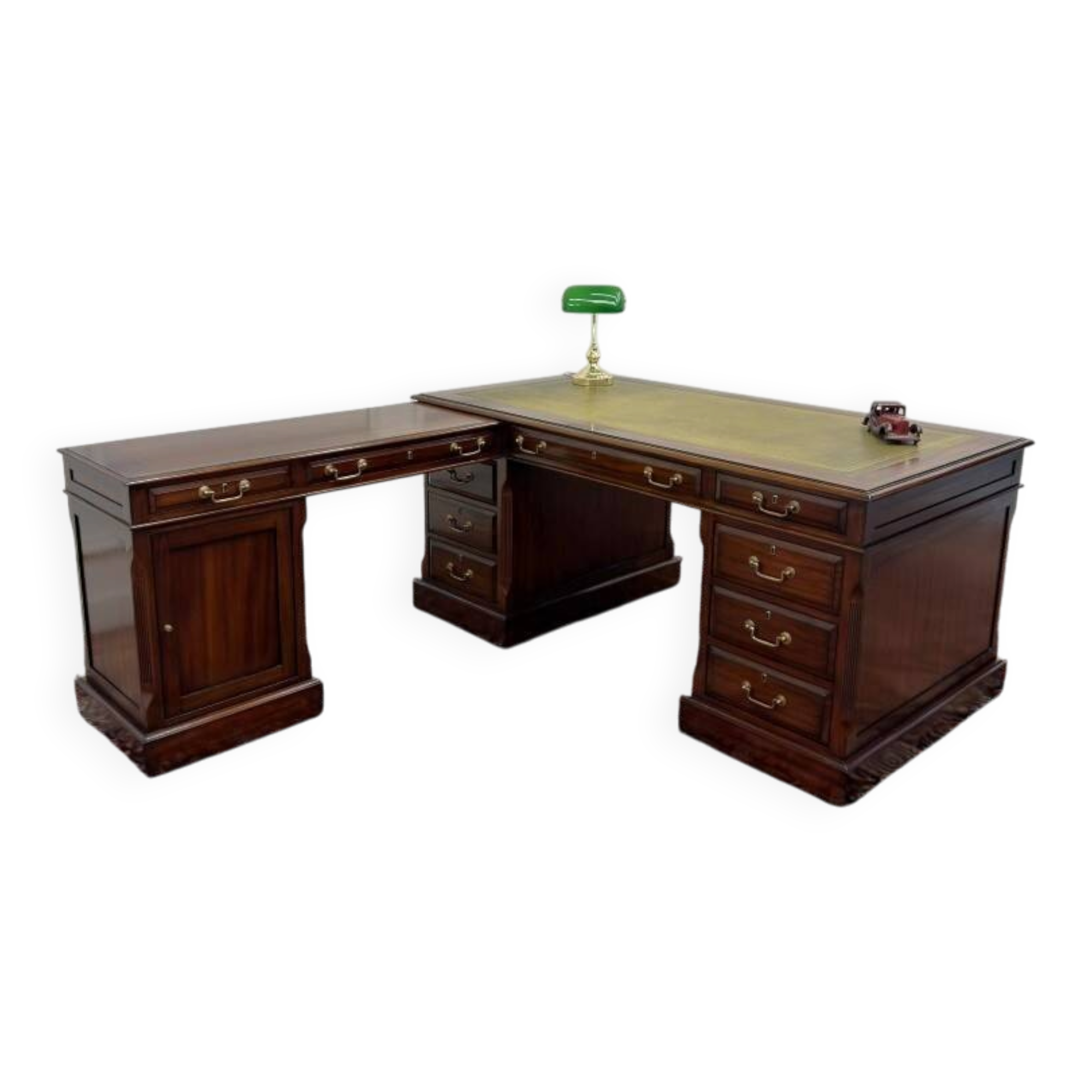 Bureau d'angle Globe Wernicke d'origine