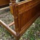 Louis Philippe wood briar bed, Restoration, 19th century