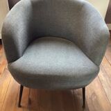 Grey armchair