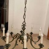 Bronze chandelier