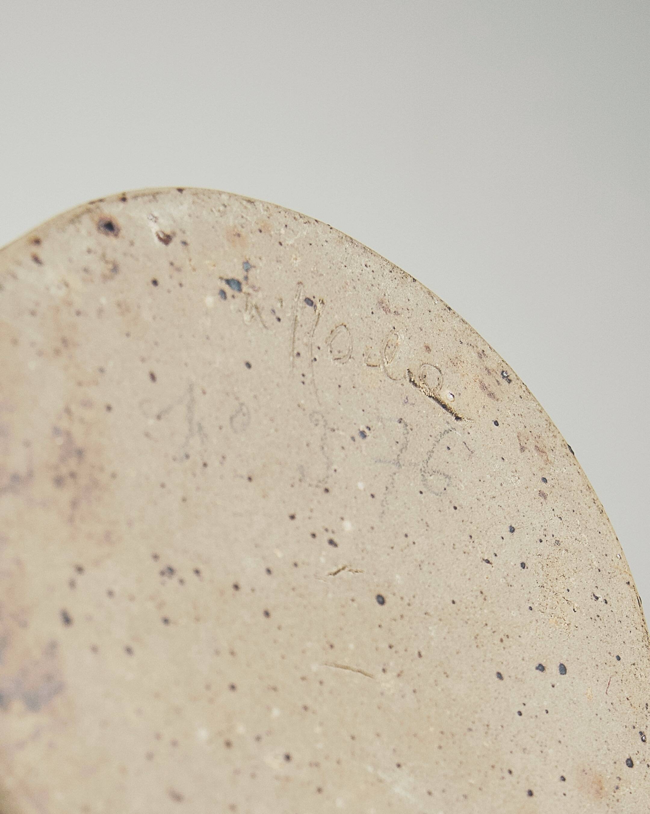 Stoneware soliflore vase by Gustave Tiffoche, 1970