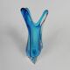 Vintage glass vase Val St. Lambert, 1950s