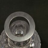 Carafe 1 liter in carved bohemian crystal chiseled