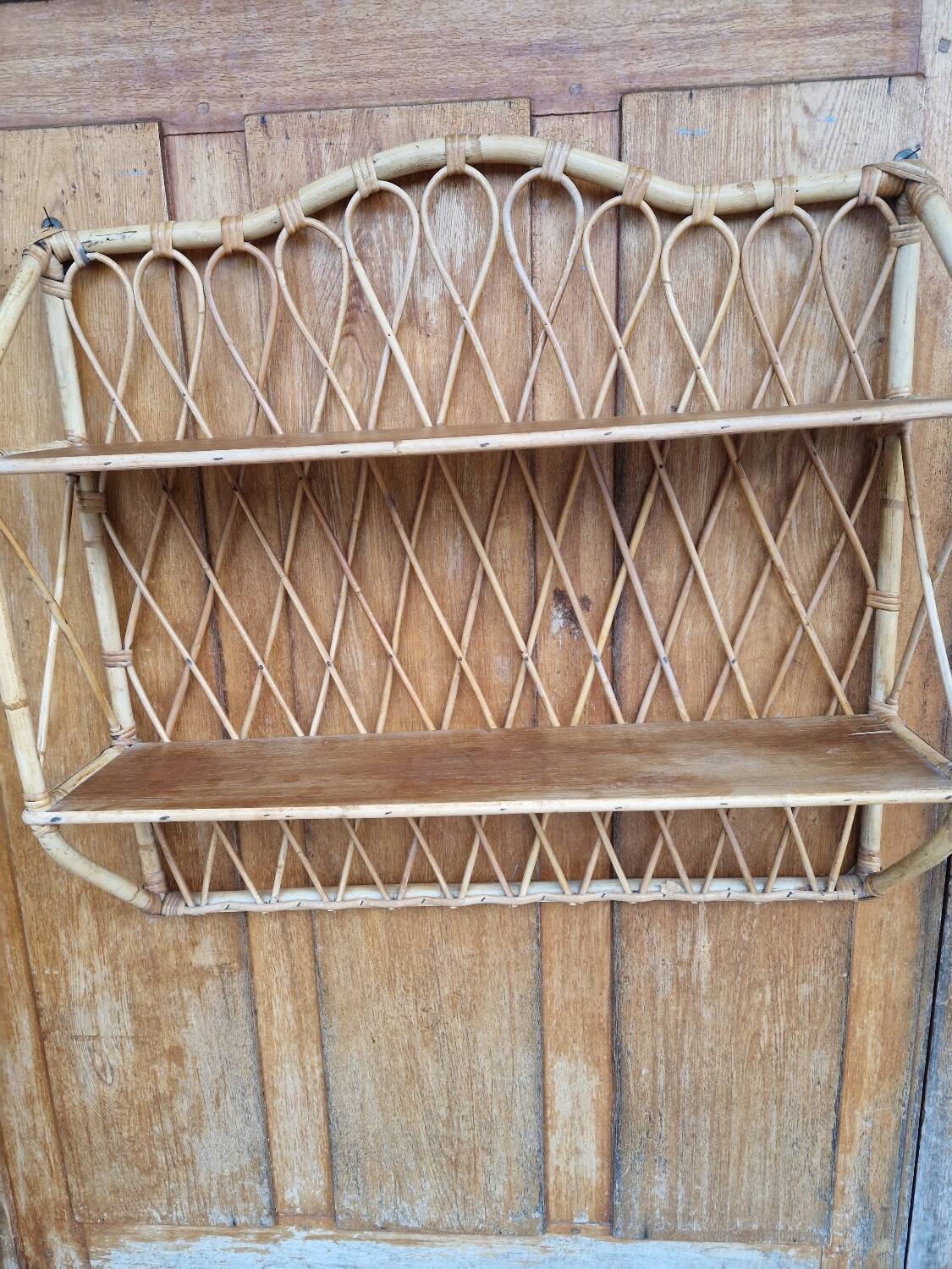 Rattan Wall Shelf