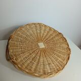 Vintage wicker shutter top