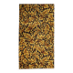 1960s German acrylic rug with gold and brown 2.2' x 4.1 - 1C1287