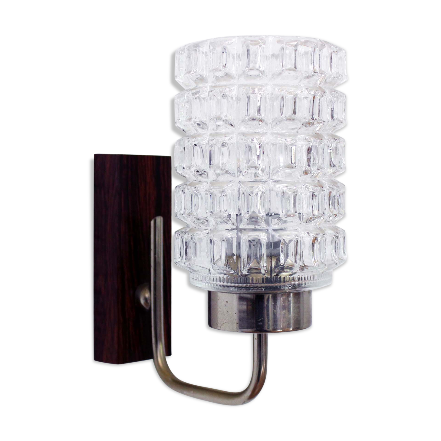 Glass wall lamp years 50