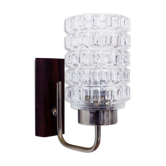 Glass wall lamp years 50