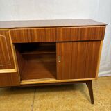 Mid-Century Retro Vintage Teak Cocktail Credenza / Sideboard by Beautility