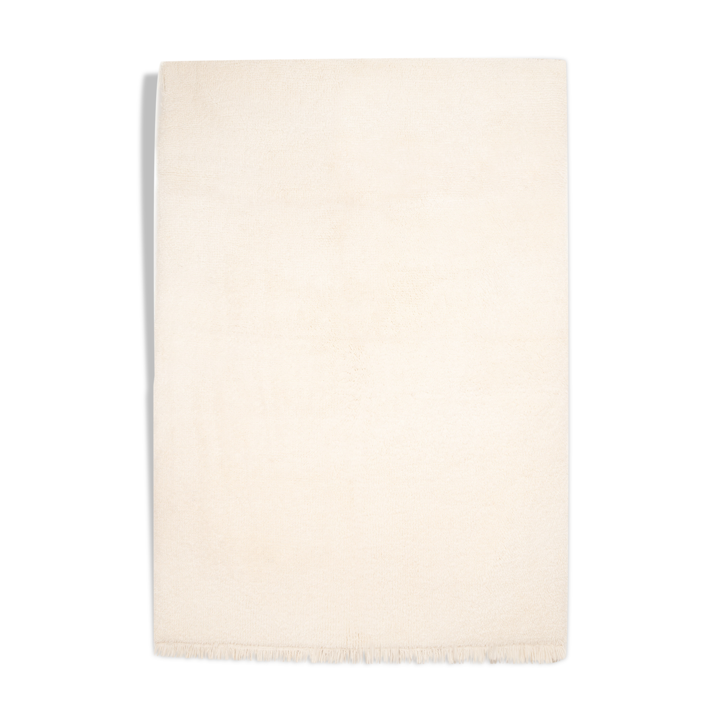 Carpet berbere beni ourain ecru 154 x 100 cm