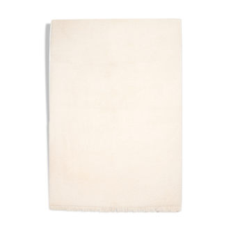 Tapis berbere beni ourain ecru 154 x 100 cm