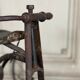 Children's tricycle made of wrought iron, around 1900.